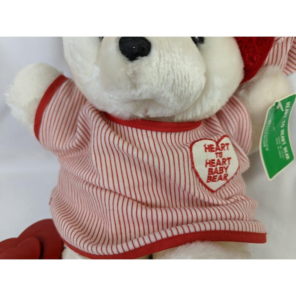 House of Lloyd Heart to Heart Bear Plush 13 In WORKS Christmas Around the World - Picture 4 of 10